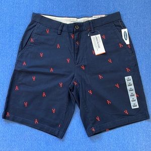 Old Navy Blue Lobster Shorts